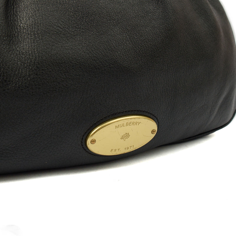 Picture of Mulberry Tote Mitzy Tote in Black, Calfskin Leather