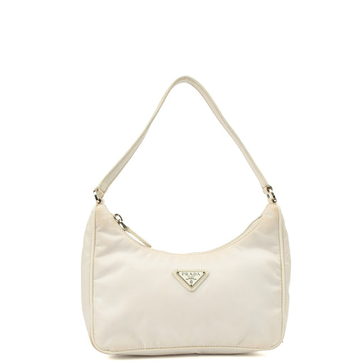 Picture of Prada Mini Bag Re-Edition 2005 Re-Nylon Bag in White, Canvas