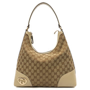 Picture of Gucci Tote Lovely Heart Hobo Bag - Large in Neutral, GG Canvas