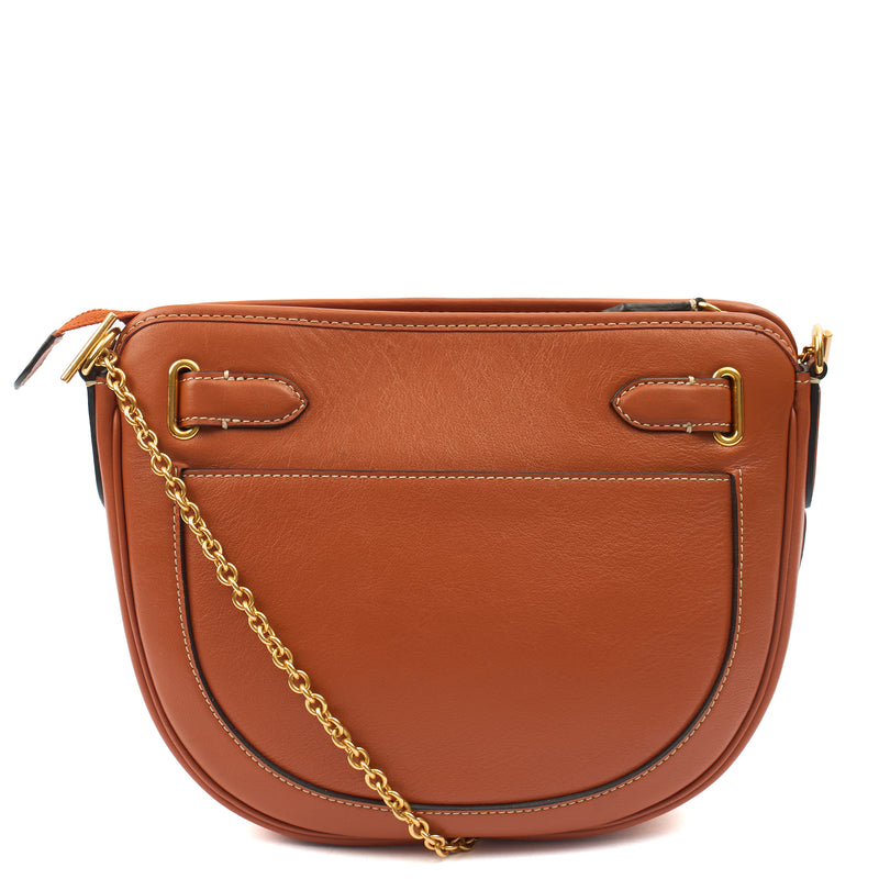 Picture of Mulberry Cross Body Brockwell in Brown, Leather
