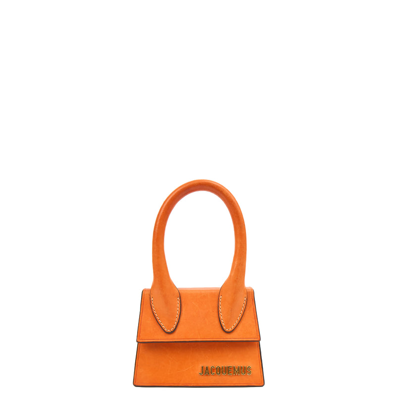 Picture of Jacquemus Mini Bag Le Chiquito in Orange, Leather