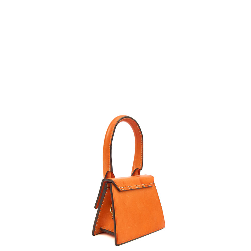 Picture of Jacquemus Mini Bag Le Chiquito in Orange, Leather