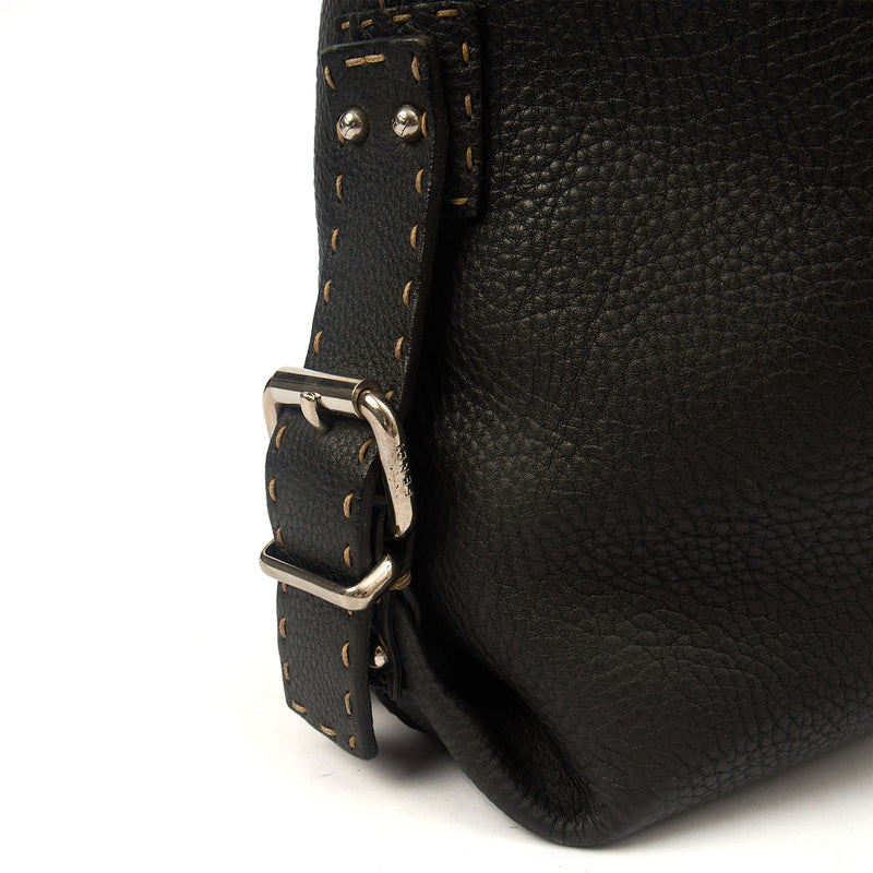 Picture of Fendi Tote Shoulder Bag in Black, Leather