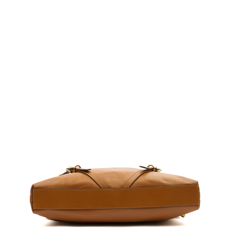 Picture of Givenchy Tote Voyou - Mini in Brown, Box Calfskin