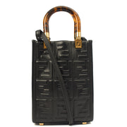 Picture of Fendi Mini Bag Sunshine - Mini in Black, Leather