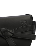 Picture of Loewe Cross Body Gate - Mini in Black, Leather