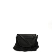 Picture of Loewe Cross Body Gate - Mini in Black, Leather
