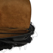 Picture of Loewe Cross Body Gate - Mini in Black, Leather
