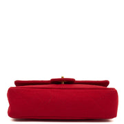 Picture of Chanel Shoulder Bag Classic Double Flap - Medium in Red, Fabric