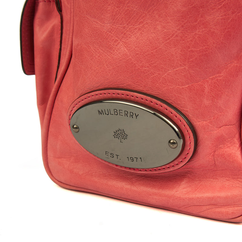 Picture of Mulberry Tote Vintage Tote  in Pink, Leather