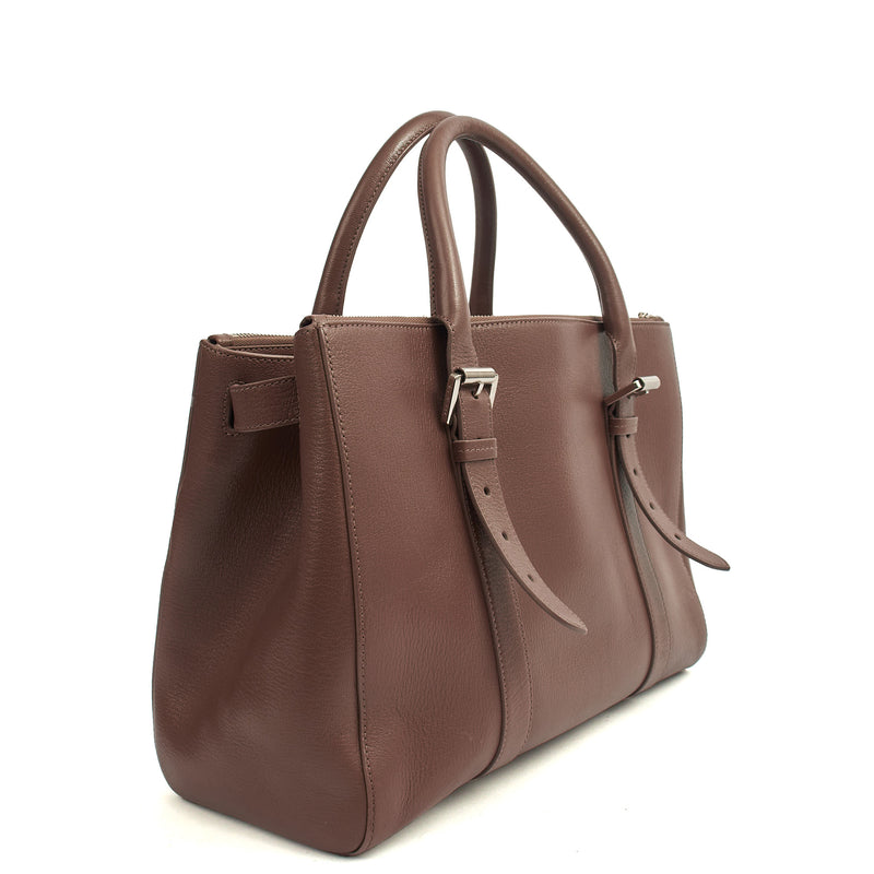 Picture of Mulberry Tote Bayswater Double Zip Tote in Putty, Leather