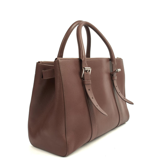 Picture of Mulberry Tote Bayswater Double Zip Tote in Putty, Leather