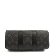 Picture of Louis Vuitton Cross Body Keepall 25 Bandouliere in Monogram Eclipse, Canvas