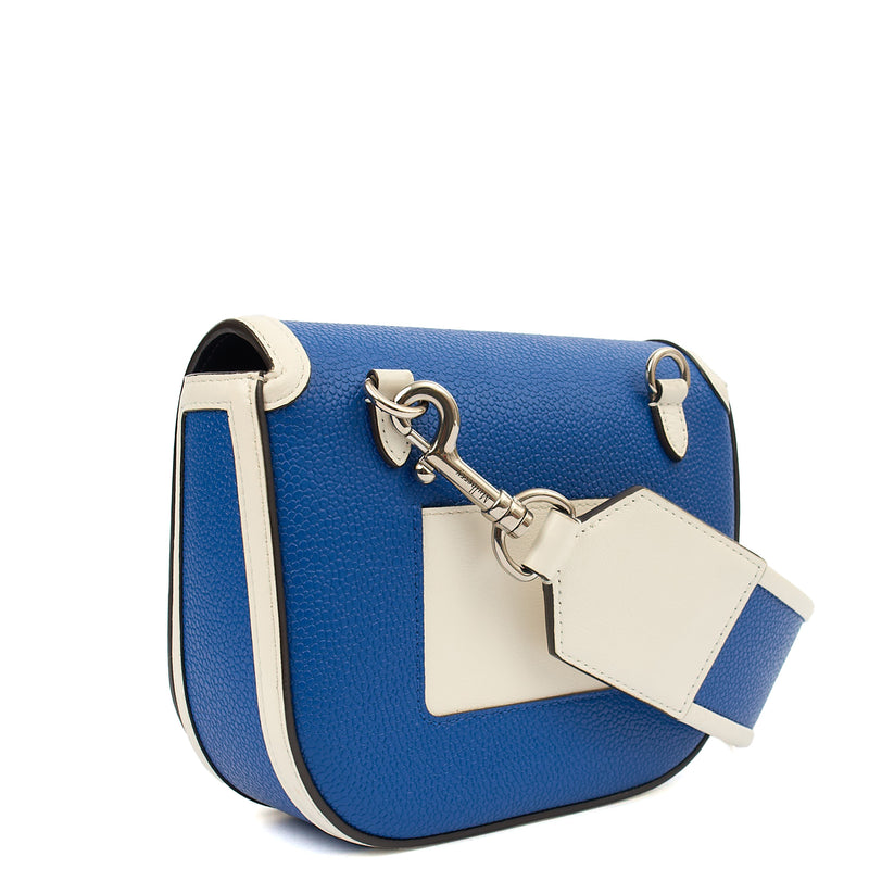 Picture of Mulberry Cross Body Darley Satchel - Small in Blue, Calfskin Leather