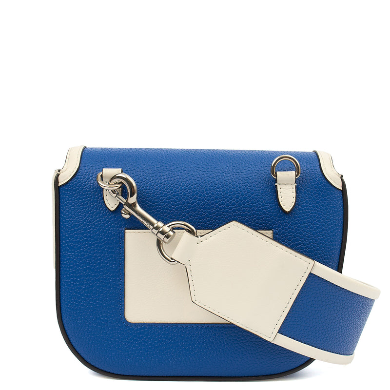 Picture of Mulberry Cross Body Darley Satchel - Small in Blue, Calfskin Leather