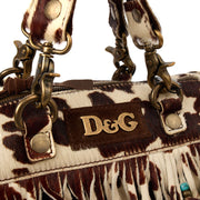Picture of Dolce & Gabbana Shoulder Bag Shoulder Bag in Brown, Fabric