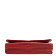 Picture of Chanel Cross Body Camellia - Wallet On Chain in Red, Lambskin Leather