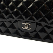 Picture of Chanel Shoulder Bag Classic Double Flap - Medium in Black, Patent Leather