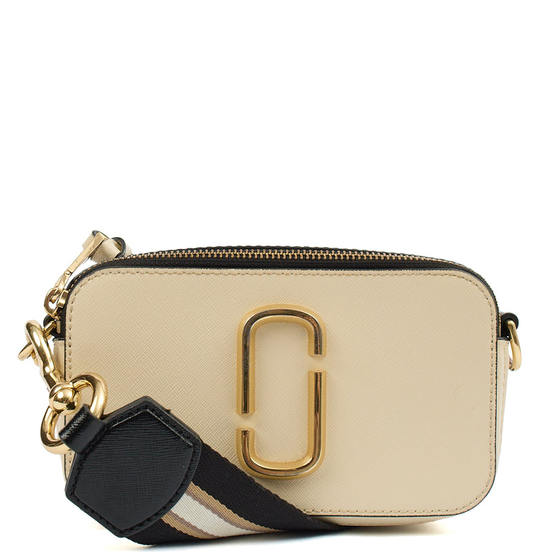 Picture of Marc Jacobs Cross Body Snapshot in cloud white, Leather