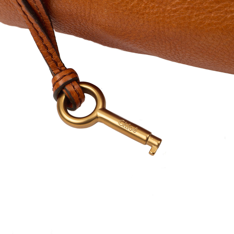 Picture of Chloe Shoulder Bag Paddington in Brown, Leather