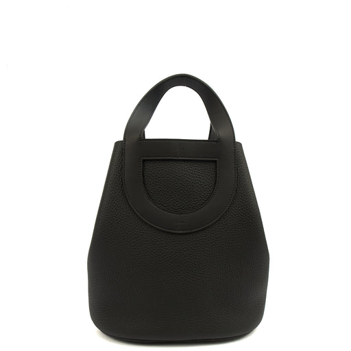 Picture of Hermes Tote In The Loop in Black, Togo Leather