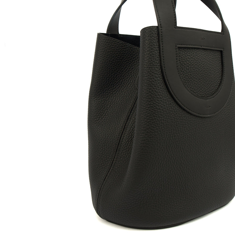 Picture of Hermes Tote In The Loop in Black, Togo Leather