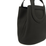 Picture of Hermes Tote In The Loop in Black, Togo Leather