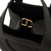 Picture of Hermes Tote In The Loop in Black, Togo Leather