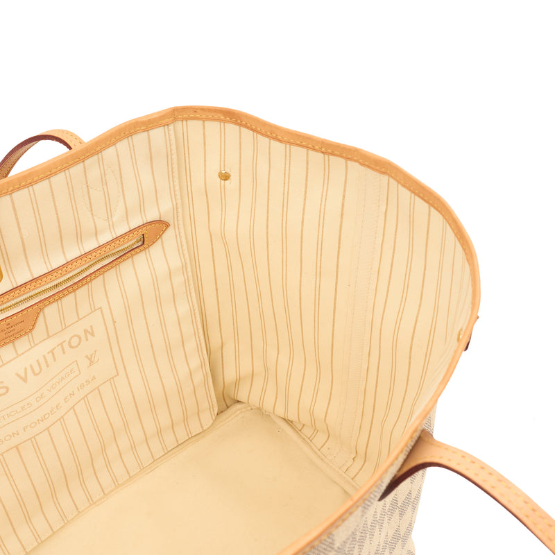 Picture of Louis Vuitton Tote Neverfull GM in Damier Azur, Canvas