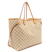 Picture of Louis Vuitton Tote Neverfull GM in Damier Azur, Canvas