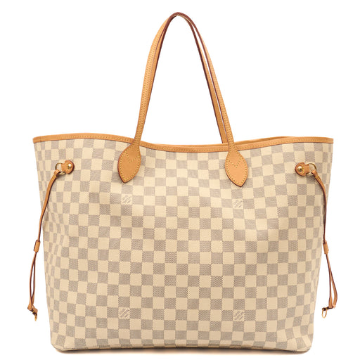 Picture of Louis Vuitton Tote Neverfull GM in Damier Azur, Canvas