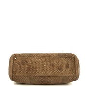 Picture of Gucci Tote GG Running Tote in Brown, Python Leather