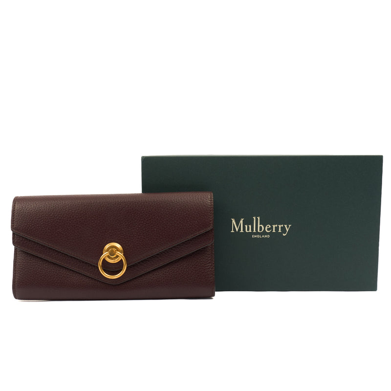 Picture of Mulberry Purse Wallet in Oxblood, Leather