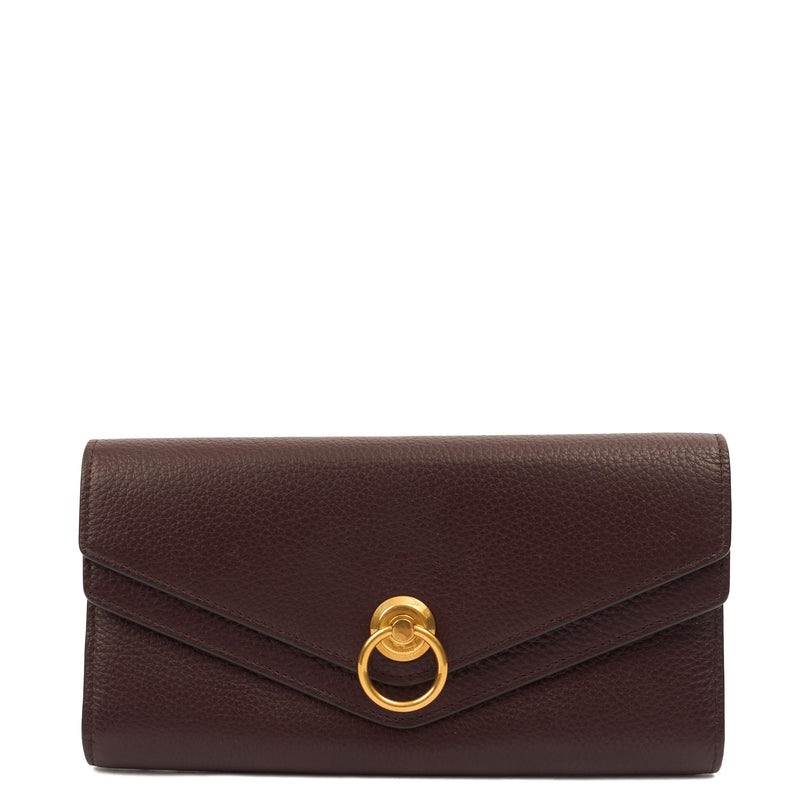 Picture of Mulberry Purse Wallet in Oxblood, Leather