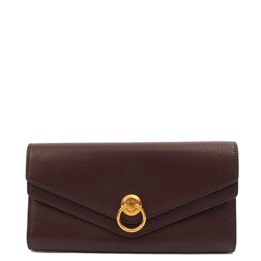 Picture of Mulberry Purse Wallet in Oxblood, Leather