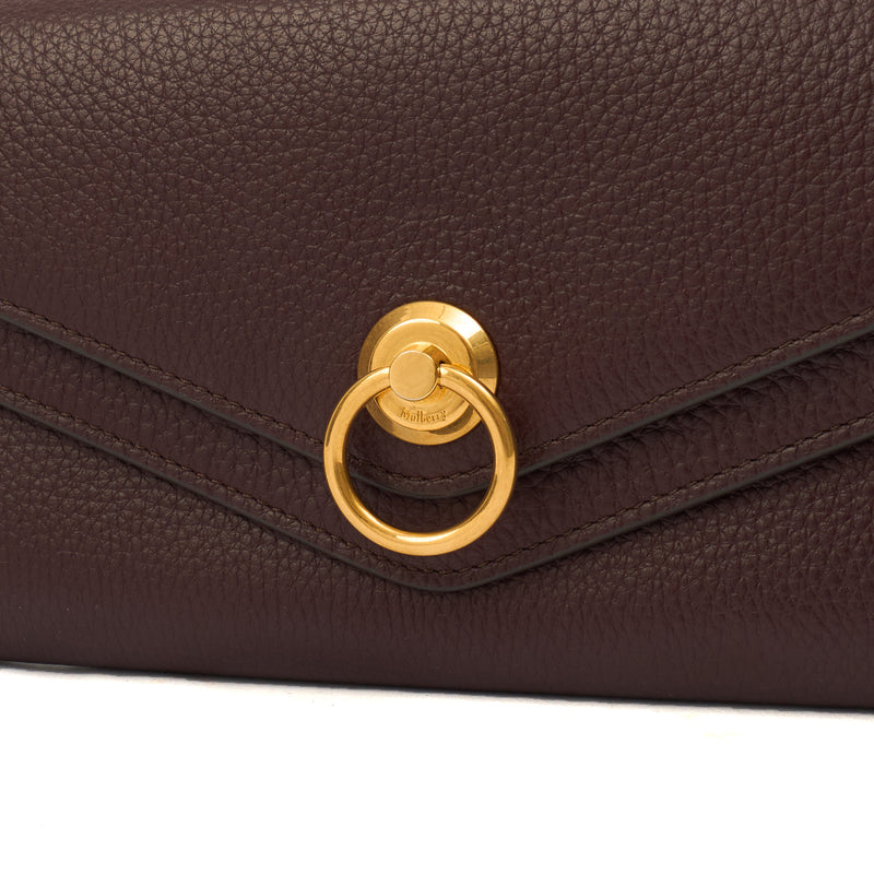 Picture of Mulberry Purse Wallet in Oxblood, Leather