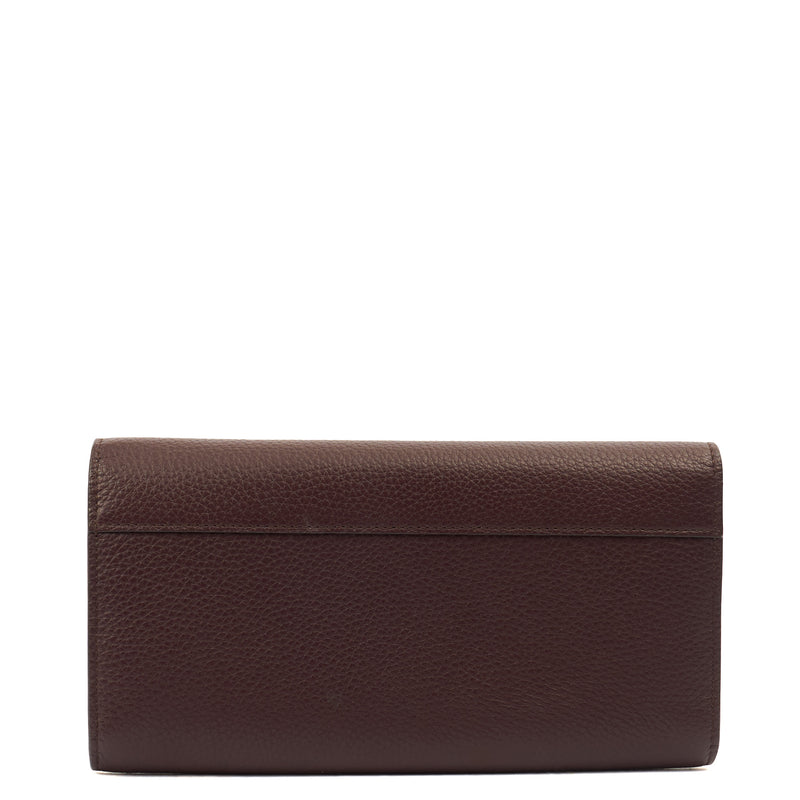Picture of Mulberry Purse Wallet in Oxblood, Leather