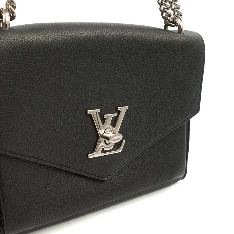 Picture of Louis Vuitton Shoulder Bag Mylockme Chain Bag in Black, Calfskin Leather