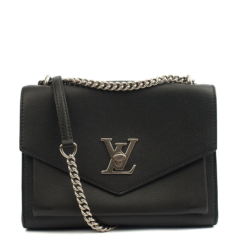 Picture of Louis Vuitton Shoulder Bag Mylockme Chain Bag in Black, Calfskin Leather
