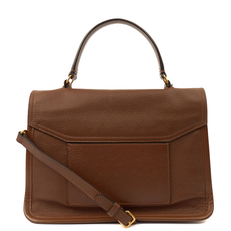 Picture of Mulberry Satchel Gracy Satchel in Oak, Leather