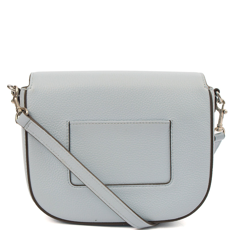 Picture of Mulberry Cross Body Darley Shoulder Bag - Small  in Poplin Blue, Calfskin Leather