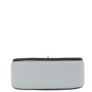 Picture of Mulberry Cross Body Darley Shoulder Bag - Small  in Poplin Blue, Calfskin Leather