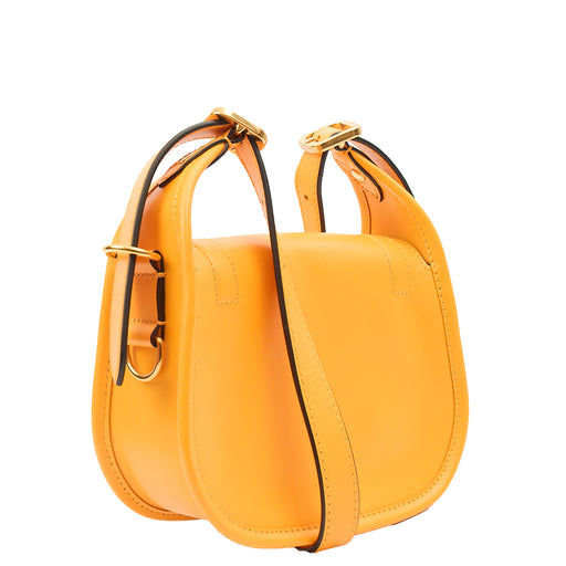 Picture of Mulberry Cross Body Sadie in Yellow, Leather