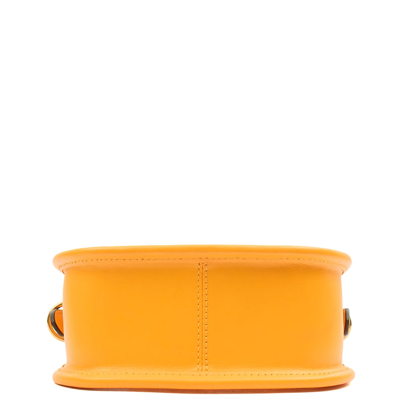 Picture of Mulberry Cross Body Sadie in Yellow, Leather
