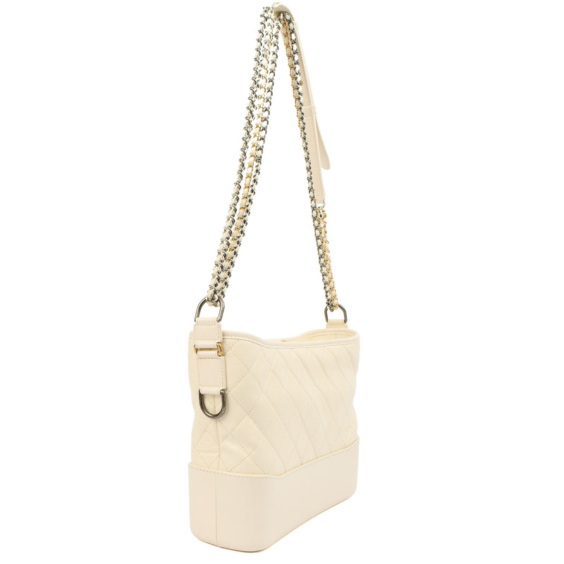 Picture of Chanel Shoulder Bag Gabrielle Hobo - Large in Cream, Leather