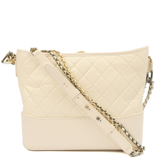 Picture of Chanel Shoulder Bag Gabrielle Hobo - Large in Cream, Leather