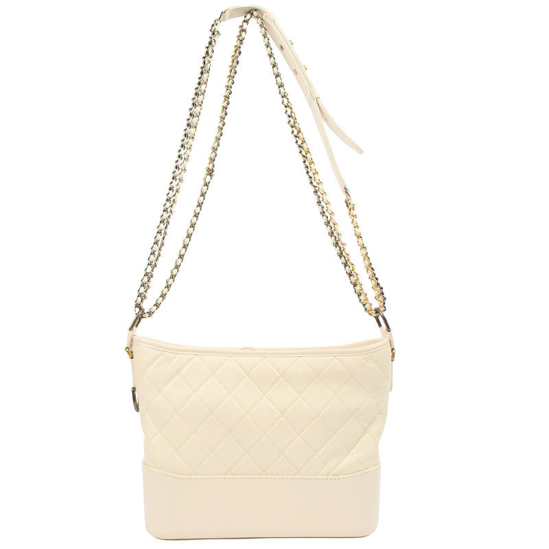 Picture of Chanel Shoulder Bag Gabrielle Hobo - Large in Cream, Leather