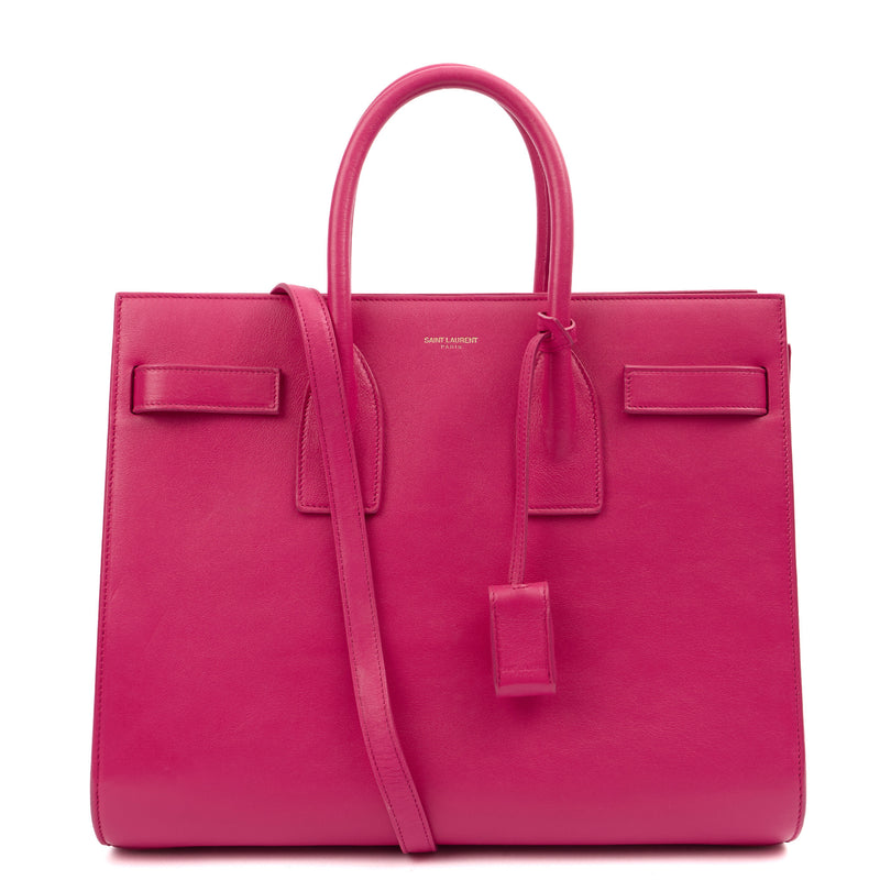 Picture of Saint Laurent Tote Sac de Jour in Pink, Leather