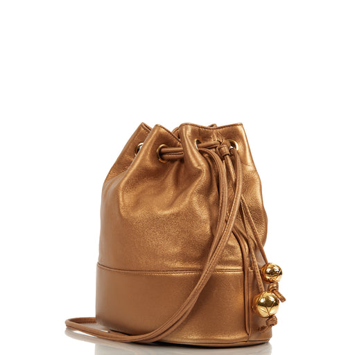 Picture of Chanel Bucket Bag Vintage Bucket Bag in Metallic, Lambskin Leather