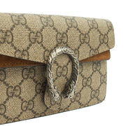 Picture of Gucci Mini Bag Dionysus - Super Mini in GG Supreme, Leather